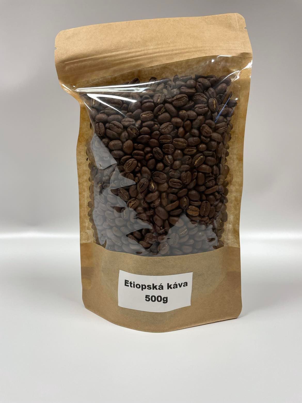 Etiopská zrnková káva, 500g