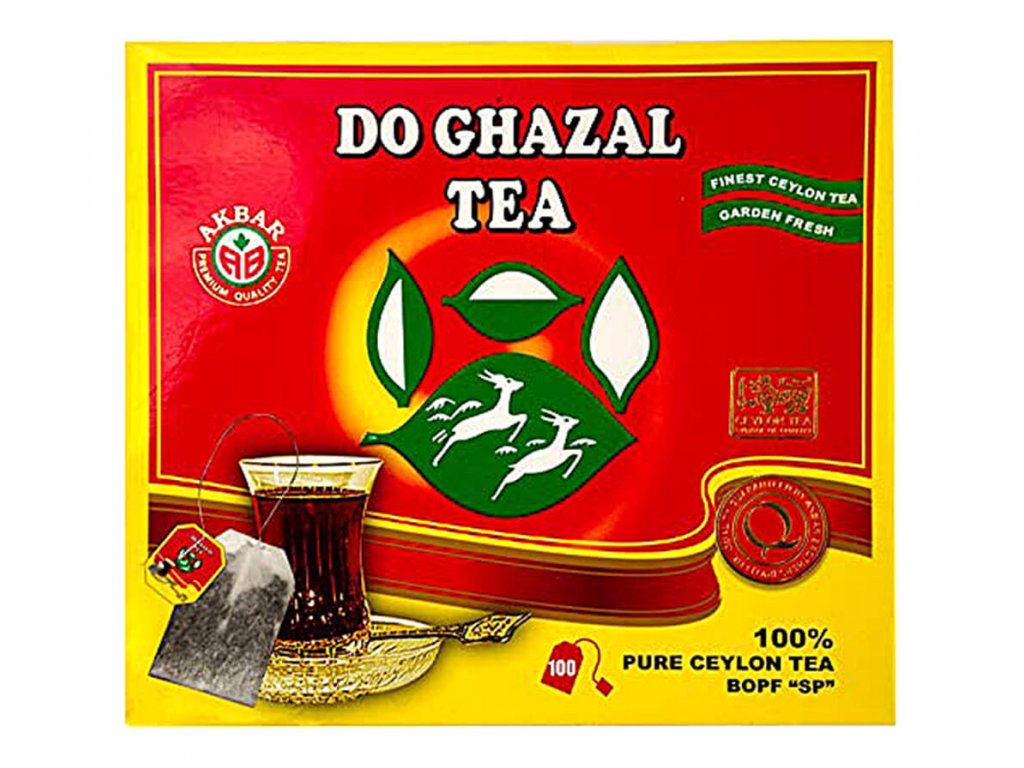 3Ks Ceylon čaj, Do Ghazal, 100 sáčků